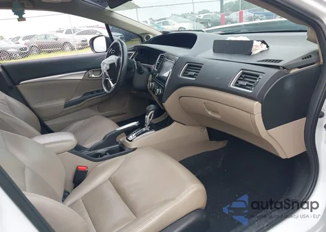 2014 Honda Civic Ex-L from USA, damaged, VIN 19XFB2F95EE018904